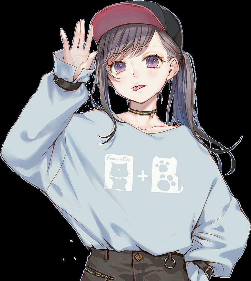 Anime Girl Hoodie, anime cute girl with hoodie HD phone wallpaper | Pxfuel