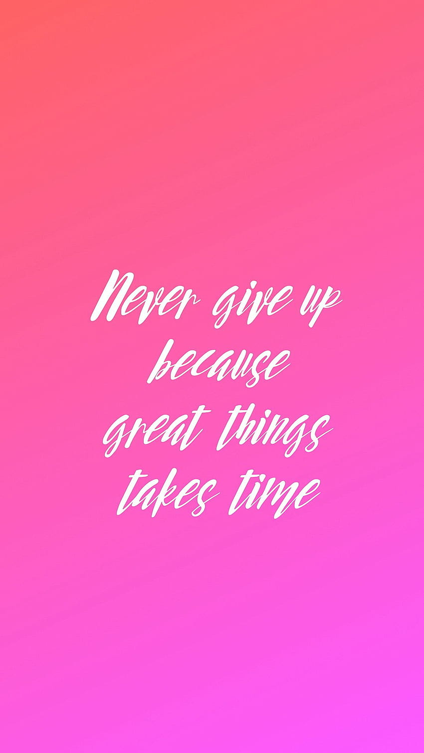 never give up android HD phone wallpaper