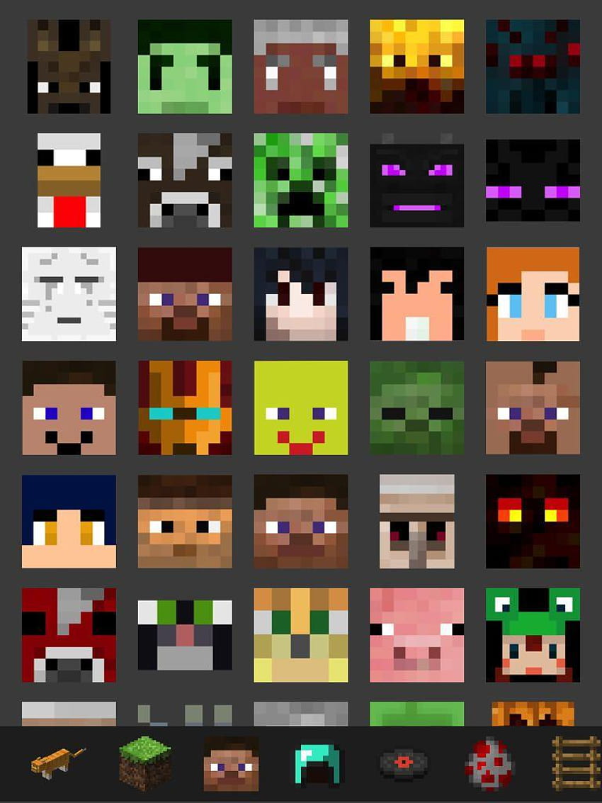 all+minecraft+characters, minecraft alex and steve wedding HD phone wallpaper
