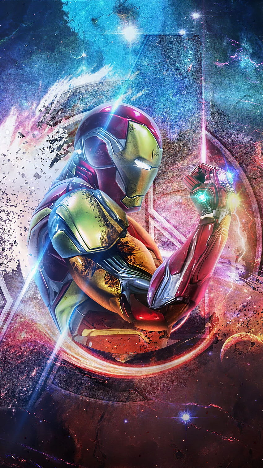 330524 Iron Man, спасителна броня, Avengers Endgame, телефон, фонове и, iron man iphone 12 HD тапет за телефон
