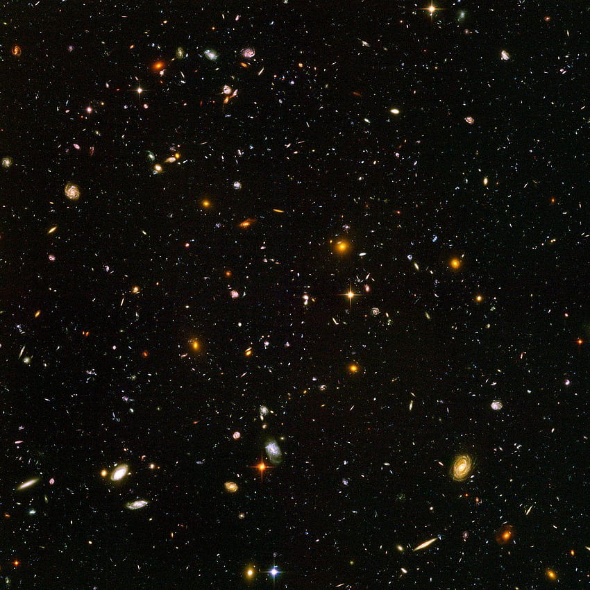 Hubble Ultra Deep Field, medan dalam hubble wallpaper ponsel HD
