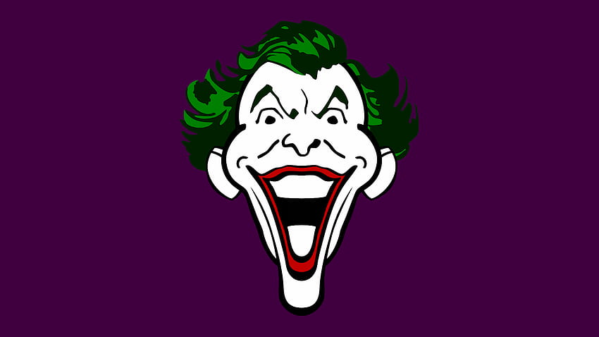 Joker Head WP by MorganRLewis, joker logo HD wallpaper