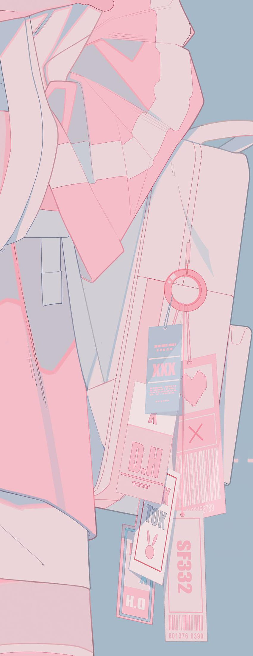Aesthetic, anime, anime aesthetic, anime cat, cat, cute, love, pink,  pretty, HD phone wallpaper | Peakpx