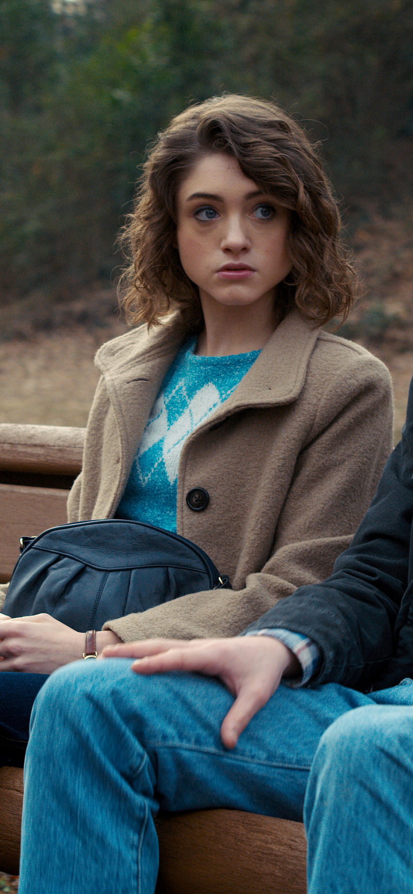 1125x2436 Stranger Things Natalia Dyer As Nancy Jonathan Byers As Charlie Iphone XS,Iphone 10,Iphone X , Backgrounds, and, natalia dyer stranger things HD phone wallpaper