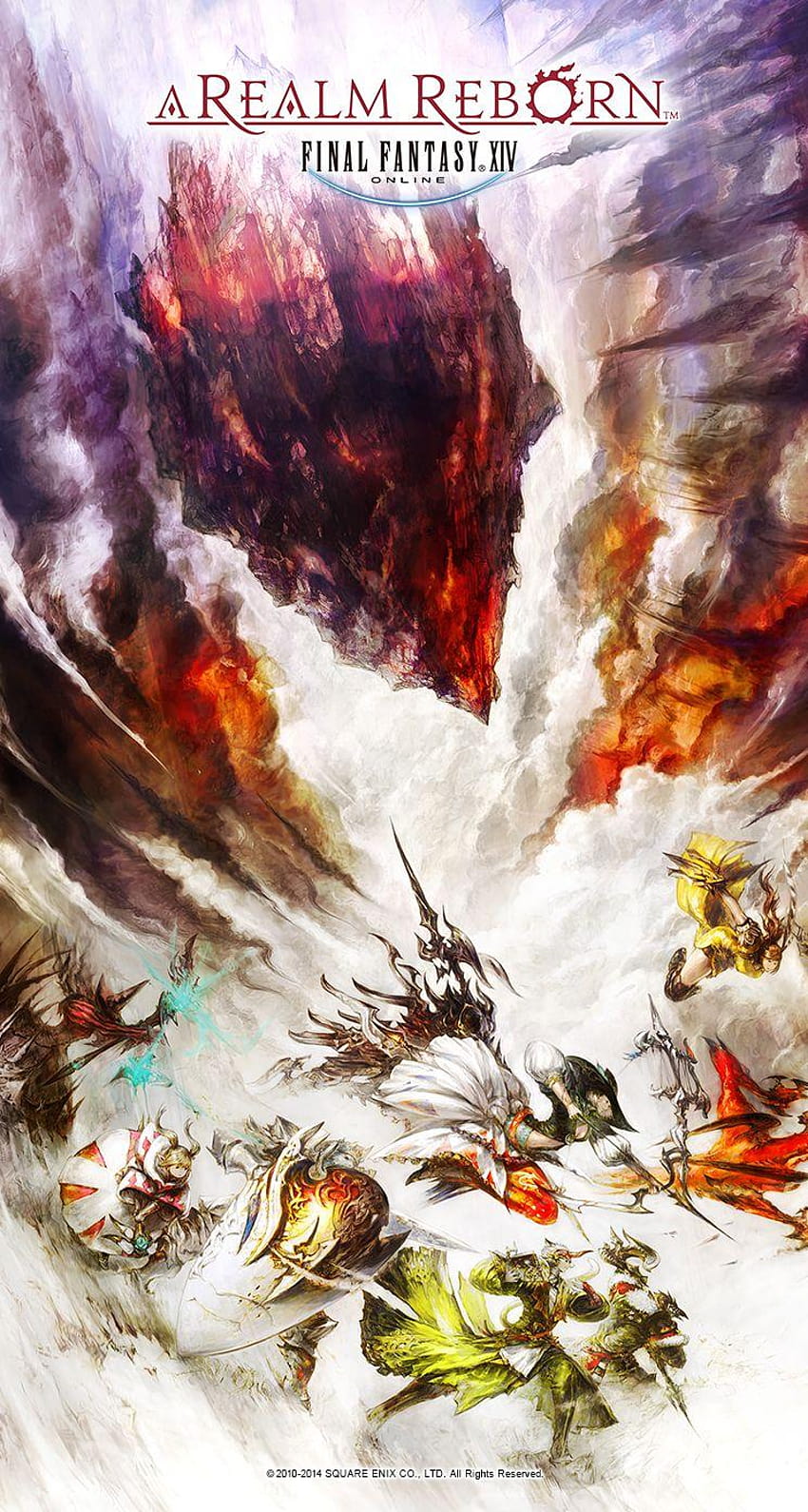 New Final Fantasy XIV: A Realm Reborn Illustrations Make for Perfect, final fantastic mob HD phone wallpaper
