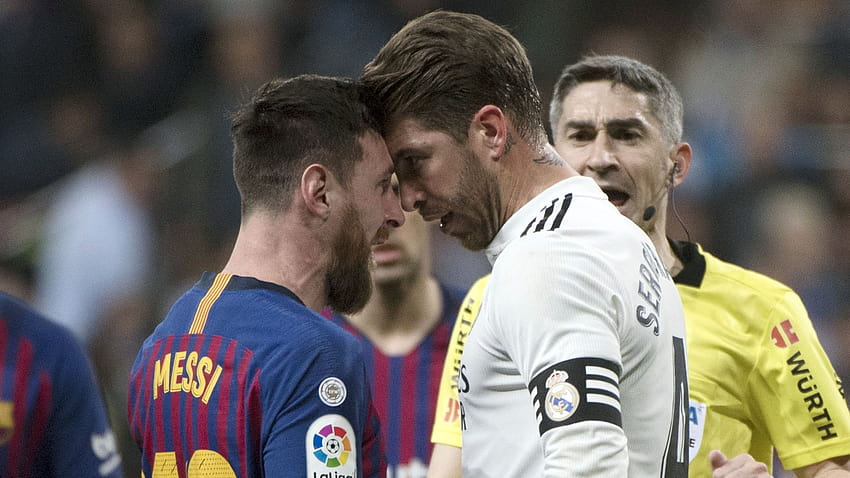 When is the next El Clasico? The dates of Real Madrid vs Barcelona 2020, messi and ramos HD wallpaper