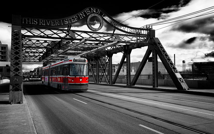 Straßenbahn und Hintergründe, Trolley HD-Hintergrundbild