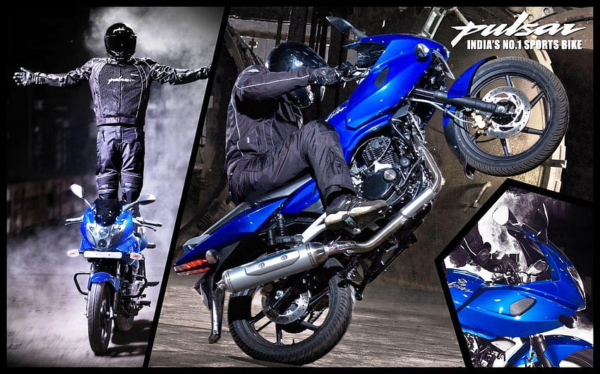 Bajaj Pulsar 220 Stunt Mania, aksi sepeda pulsar 220 Wallpaper HD | Pxfuel