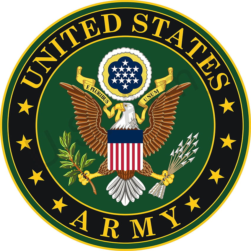 Grup Logo Angkatan Darat AS, logo militer wallpaper ponsel HD