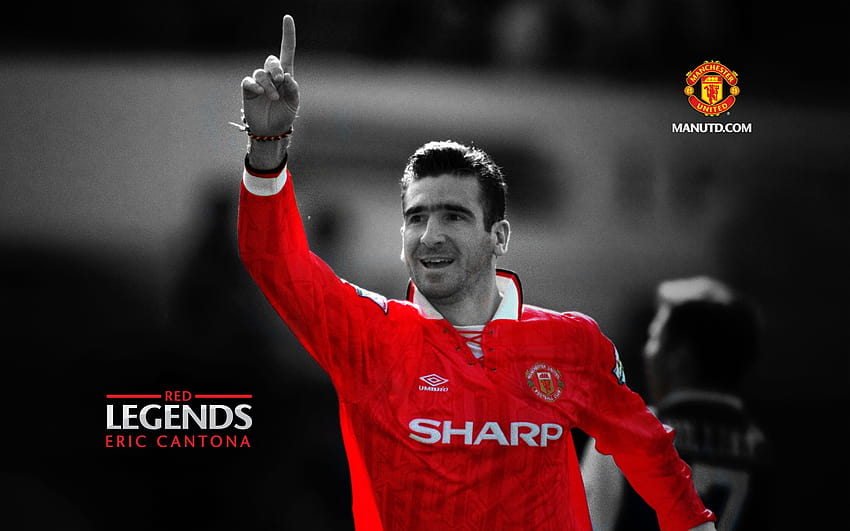 Eric Cantona, Manchester United Legende HD-Hintergrundbild