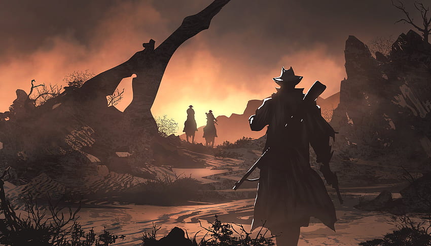 Red Dead Redemption 2 Фен изкуство, игри, фонове и HD тапет