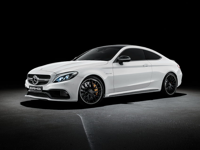 2016 Mercede Benz AMG C63 S Coupe C205 mewah, mercedes amg c63 s coupe Wallpaper HD