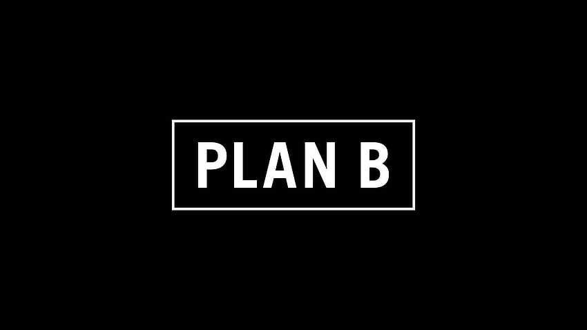 plan b logo HD wallpaper