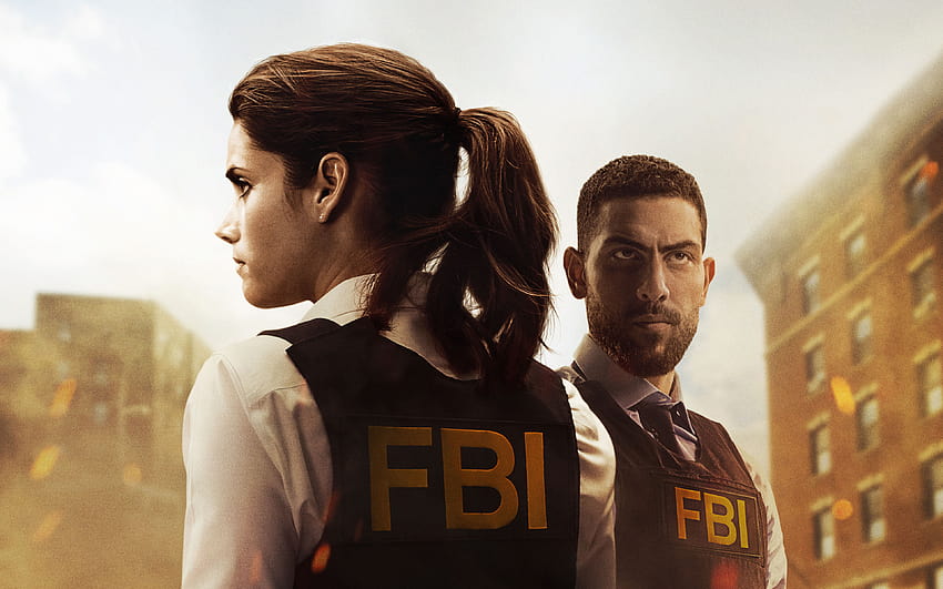 FBI, Special Agent Maggie Bell, Special Agent Omar Adom, Poster, Film 2018, TV-Serie, Zeeko Zaki, Missy Peregrym mit einer Auflösung von 3840 x 2400. Hochwertige FBI-Spezialagenten HD-Hintergrundbild