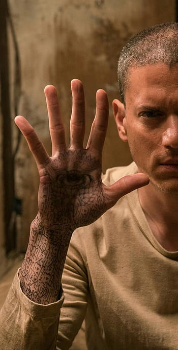 Prison Break tattoo revenge devil Fake Tattoo Michael Scofield tattoo   HorrorShopcom