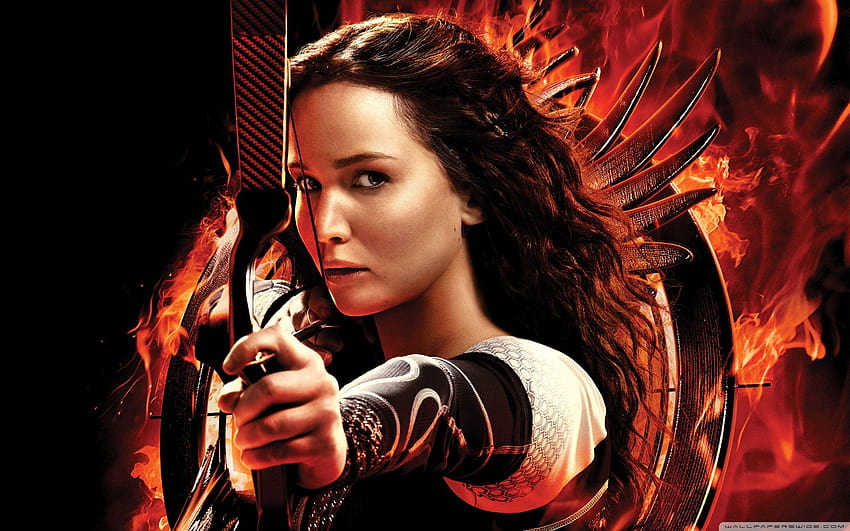 Katniss Everdeen ❤ für Ultra TV HD-Hintergrundbild