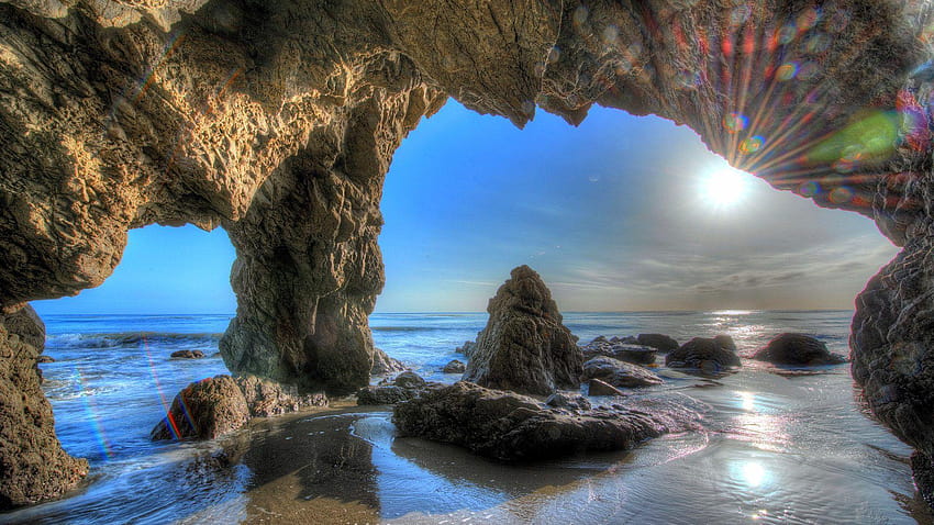 Beaches: Sunset Ocean Beach Malibu For Ipad for 16:9 HD wallpaper | Pxfuel