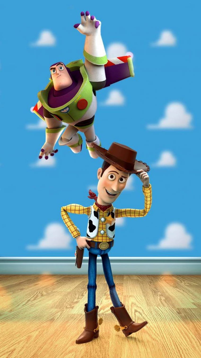 Buzz And Woody, buzz lightyear of star command HD phone wallpaper