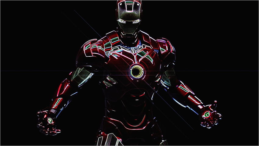 Iron Man Logo HD wallpaper