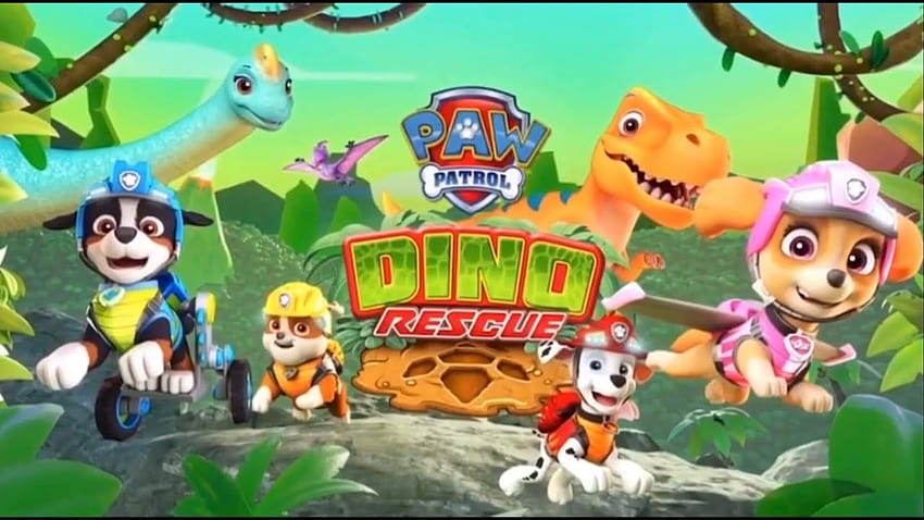 PAW Patrol: Dino Rescue Episode Promo / Teaser, Paw Patrol Dino Rescue Fond d'écran HD