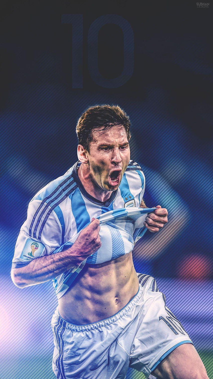 Messi MOBILE COPA AMERICA 2016 by subhan22, full messi mobile HD phone wallpaper