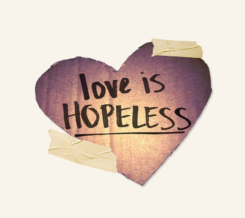 Hopeless Love autorstwa __Niya_, beznadziejna romantyczka Tapeta HD