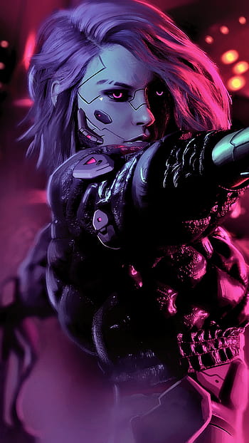 Cyberpunk Girl Wallpaper FREE DOWNLOAD #1 by Vilescythe94 on