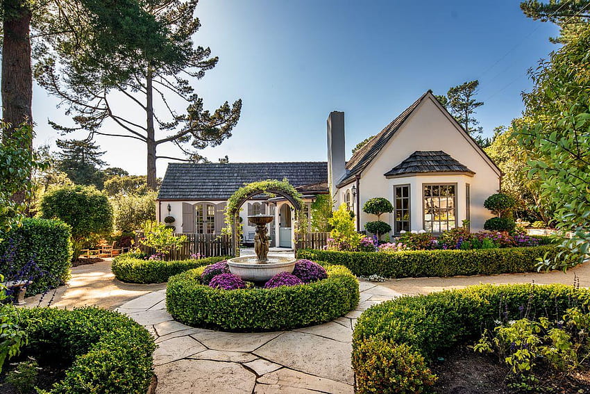 Fairy tale cottage with impeccable gardens asks $1.8M, fairytale cottage HD wallpaper