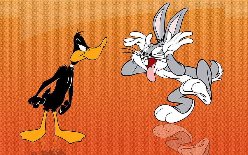Bugs Bunny And Daffy Duck Funny Cartoon 1920x1200, bugs bunny savage HD  wallpaper