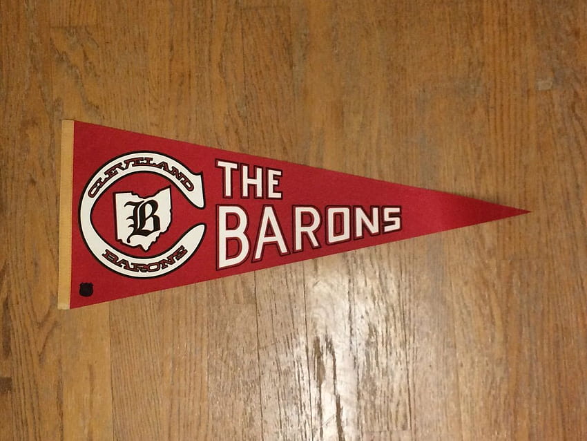 Pretty cool VINTAGE Cleveland Barons Pennant. Collectors Item. HD wallpaper