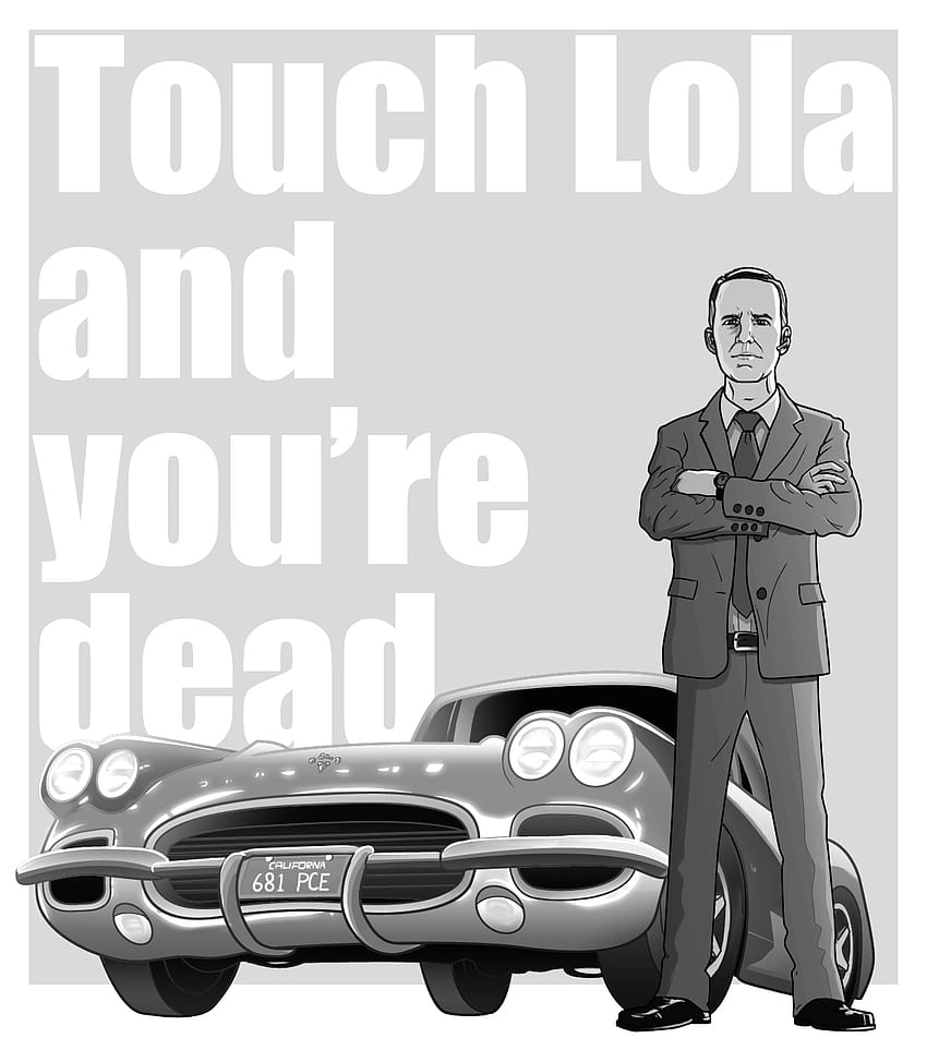 Don't Touch Lola, marvel cinematic universe phil coulson HD phone wallpaper