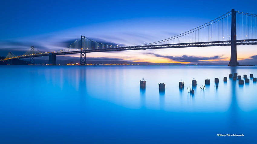 Oakland Bay-Brücke, San Francisco Bay Bridge HD-Hintergrundbild