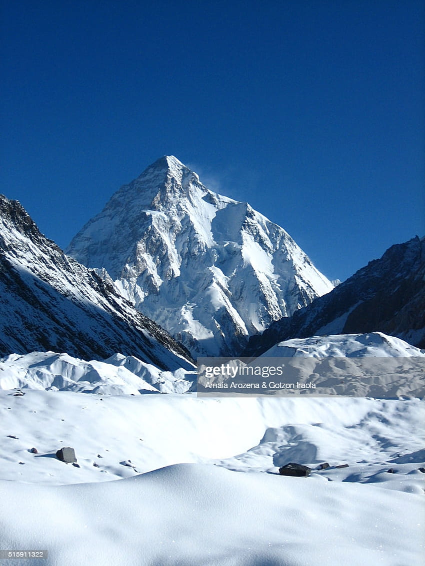 K2 Mountain From Concordia In Karakoram Range High HD phone wallpaper