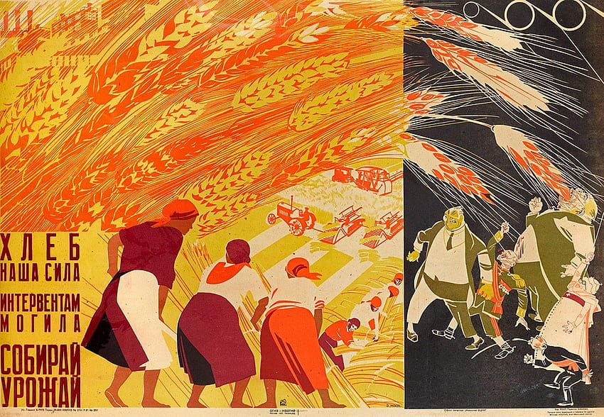 Wie Grafikdesign die Russische Revolution prägte, Sowjetpropaganda HD-Hintergrundbild