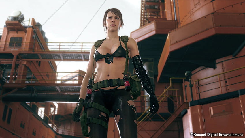 Metal Gear Solid V Bid Booty Cichy, cichy metalowy sprzęt Tapeta HD