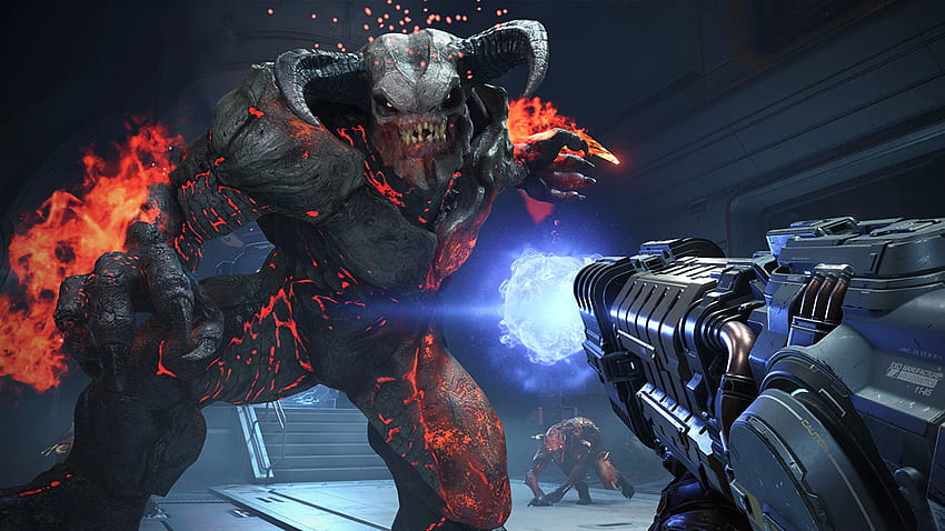 Doom Eternal's first update features Empowered demons and Battlemode tweaks, doom eternal titan HD wallpaper