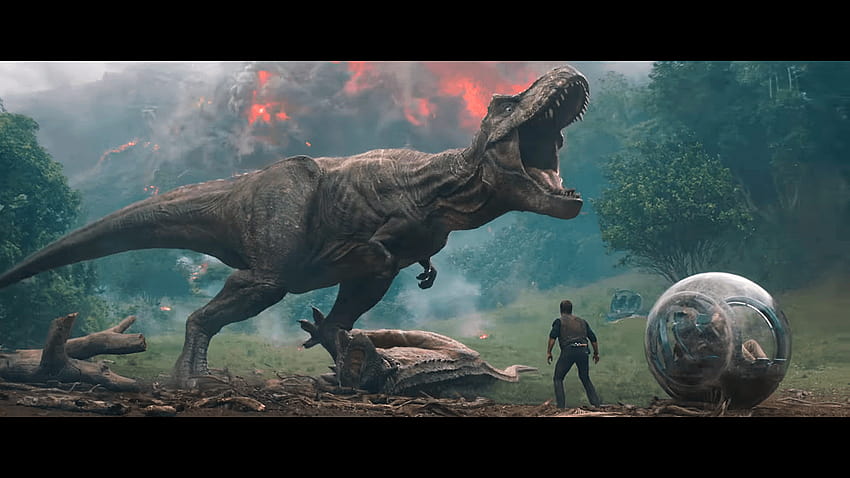 Jurassic World 2 Rexy [1920x1080], ewolucja świata jurajskiego Tapeta HD