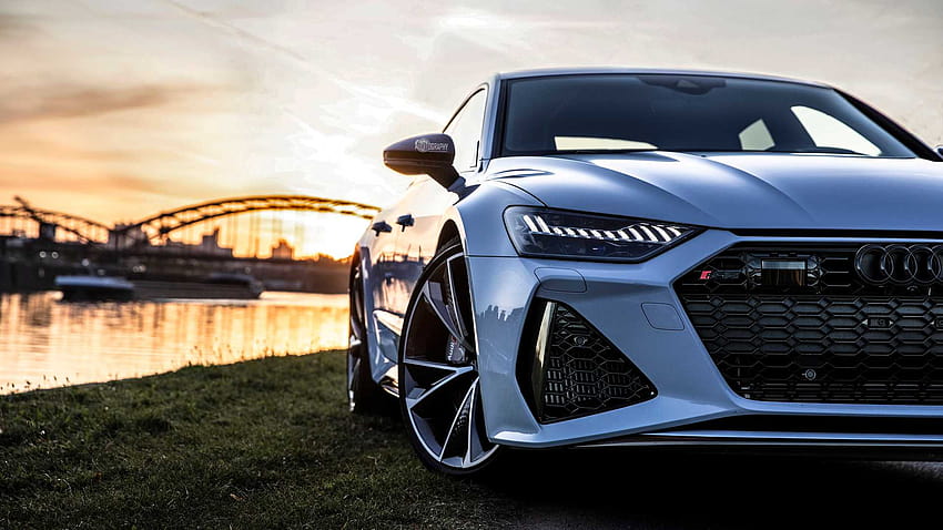 Zobacz Audi RS7 Sportback 2020 rozpędzające się do 100 km/h w 3,4 sekundy, audi rs7 2020 Tapeta HD