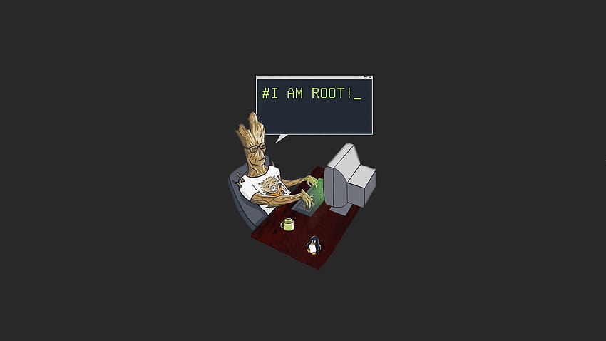 I AM ROOT! : r/ProgrammerHumor HD wallpaper
