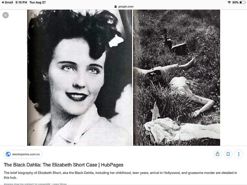 George Hodel era l'assassino dello zodiaco?, Elizabeth Short Black Dahlia Sfondo HD