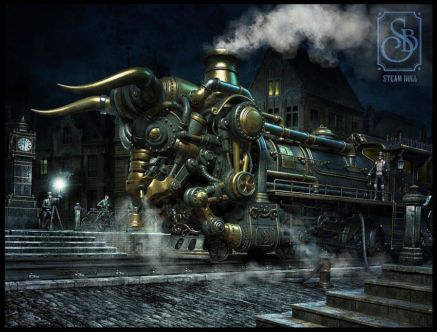 Steampunk, Dieselpunk HD-Hintergrundbild