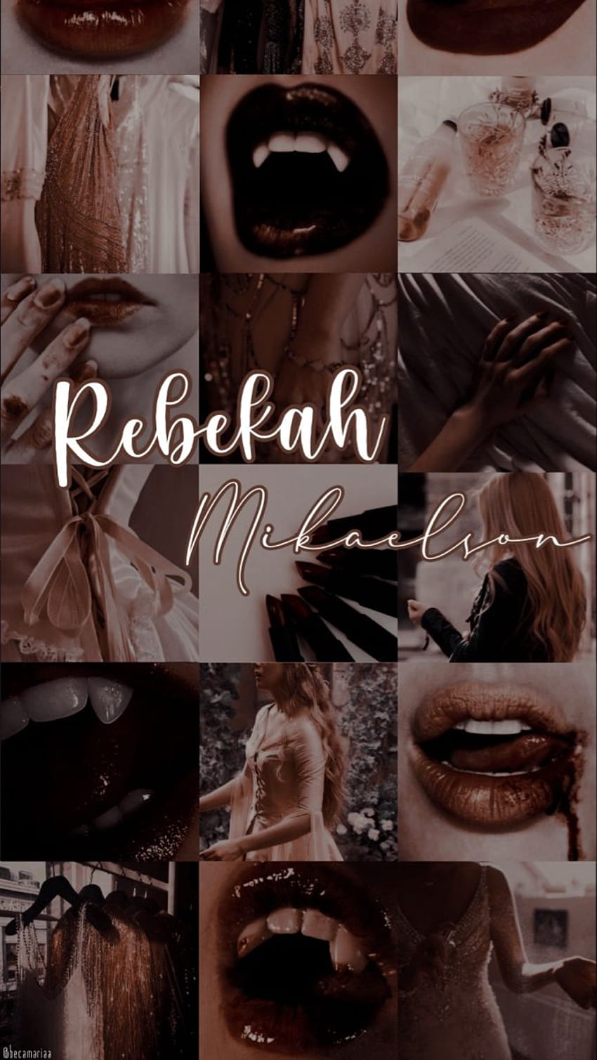 Rebekah Mikaelson ~ kolaj, rebekah ve klaus HD telefon duvar kağıdı