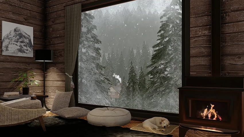 Room Fireplace Winter posted by Christopher Anderson, cozy cabin HD  wallpaper | Pxfuel