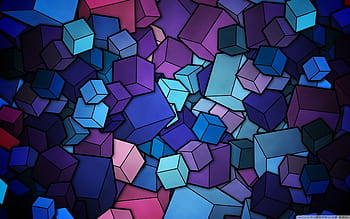 vn22-cube-dark-blue-abstract-pattern-wallpaper