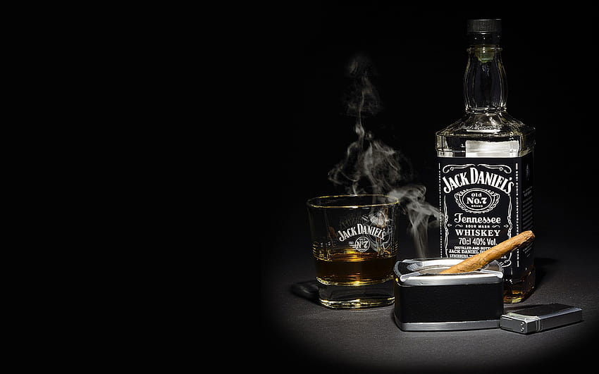 Whisky Jack Daniels, uroczystości, tła i whisky Tapeta HD