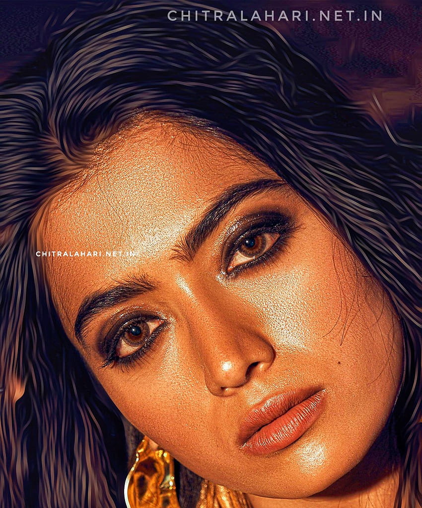Rashmika Mandanna Face Closeup, rashmika mandanna close up HD phone wallpaper
