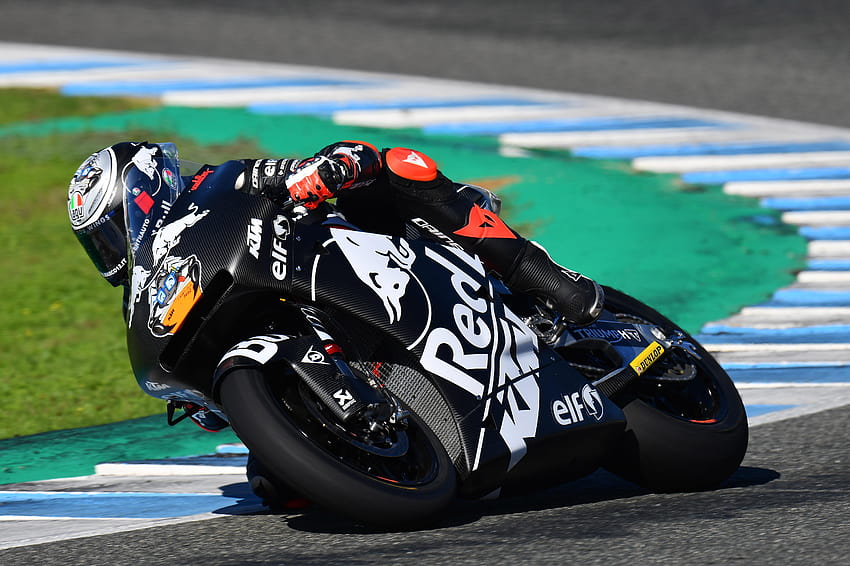 First day at Moto2 school for Bezzecchi and Öttl, 2019 red bull ktm tech 3 HD wallpaper