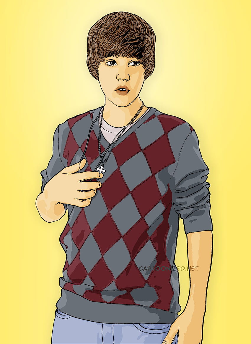 Caricatura de justin bieber, caricatura de justin bieber fondo de pantalla  del teléfono | Pxfuel