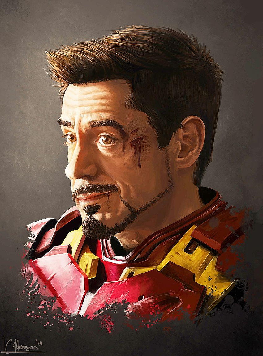Épinglez-les Avengers, Tony Stark Smile Fond d'écran de téléphone HD