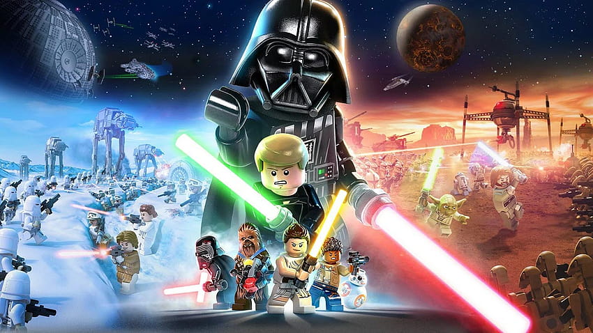 РАЗРЕШЕНО] Lego Star Wars The Skywalker Saga Crash на компютър, Star Wars skywalker saga HD тапет